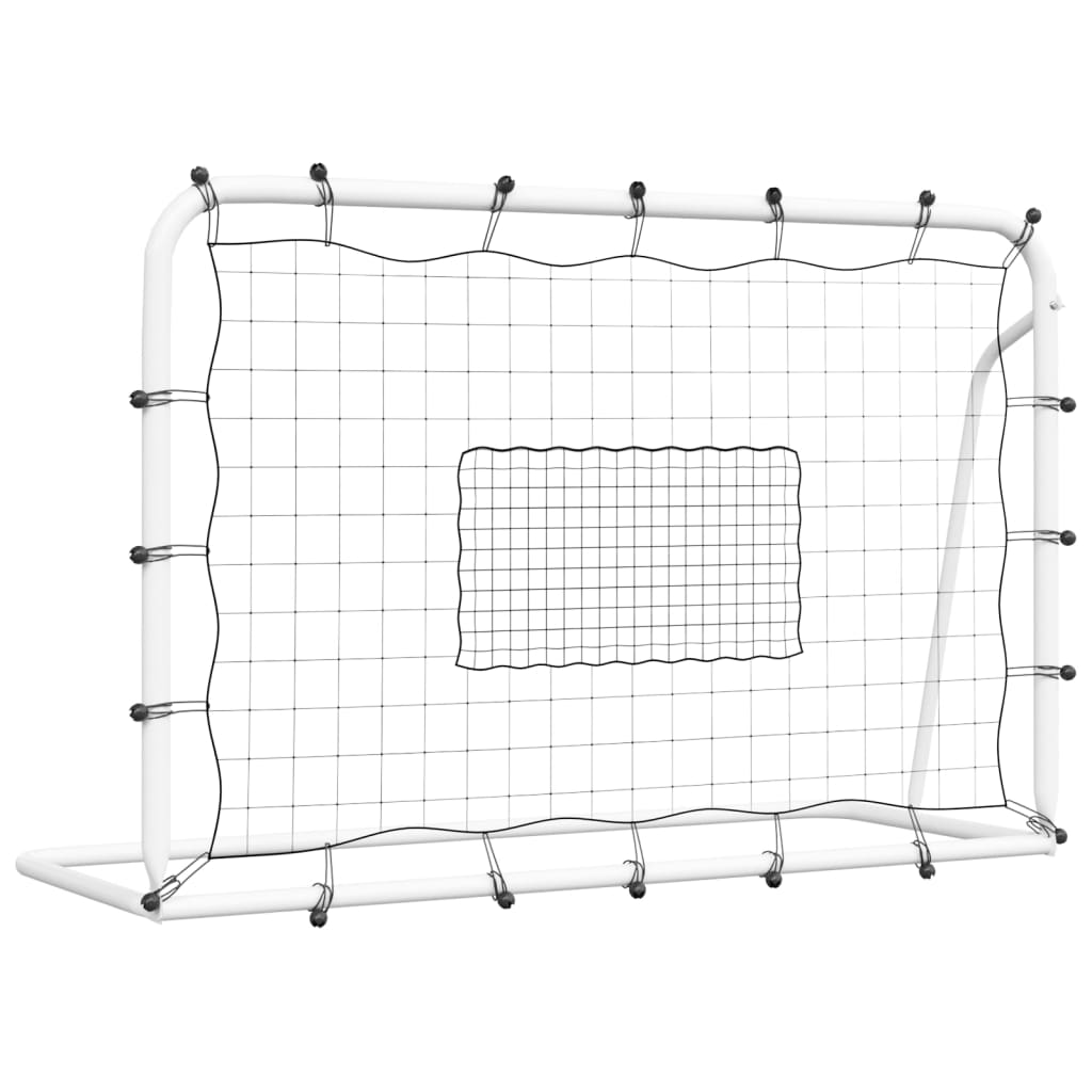 vidaXL Nogometna mreža za odbijanje 184 x 61 x 123 cm željezo i PE