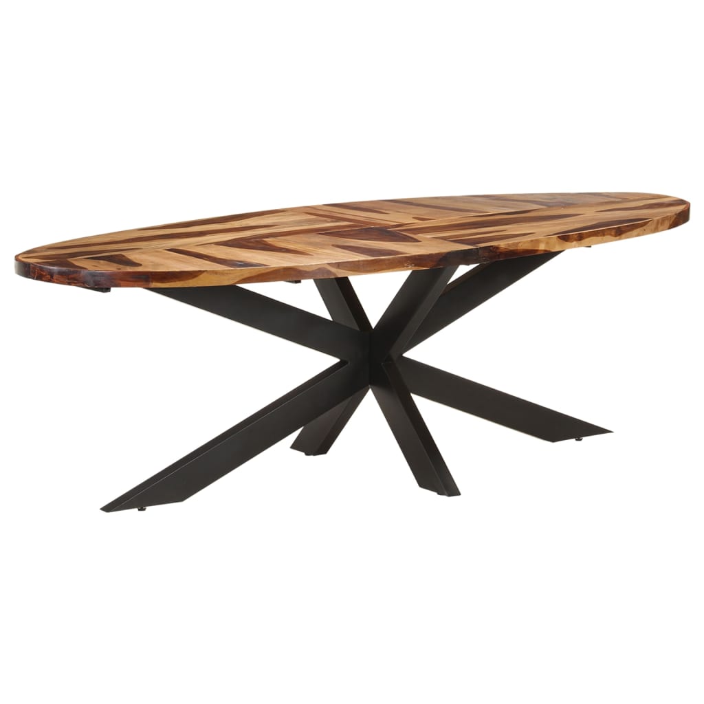 vidaXL Blagovaonski stol 240 x 100 x 75 cm od drva bagrema s premazom