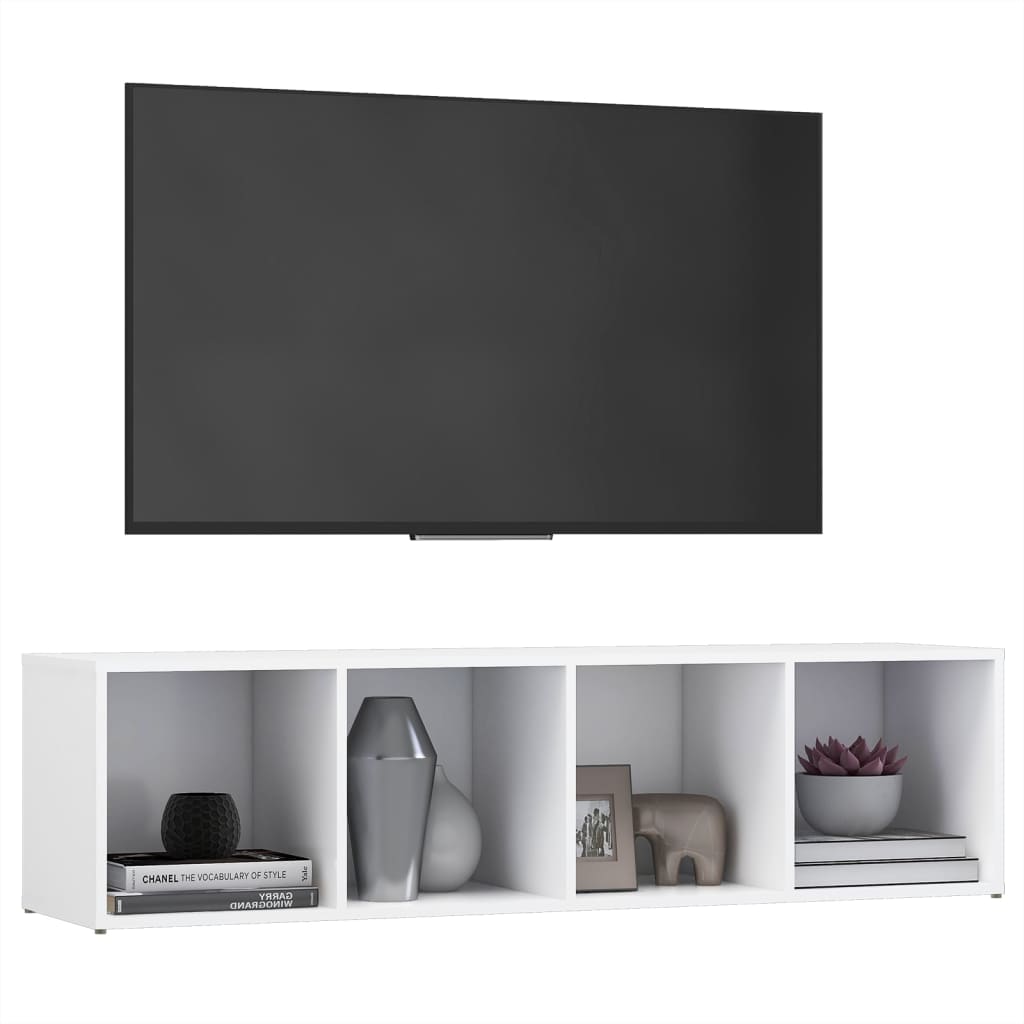 vidaXL TV ormarić bijeli 142,5 x 35 x 36,5 cm od konstruiranog drva