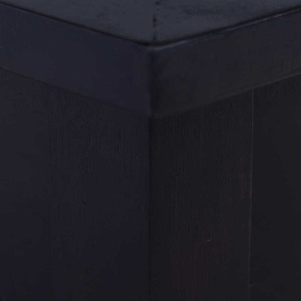 vidaXL Stolić za kavu boja crne kave 100x50x30 cm od drva mahagonija