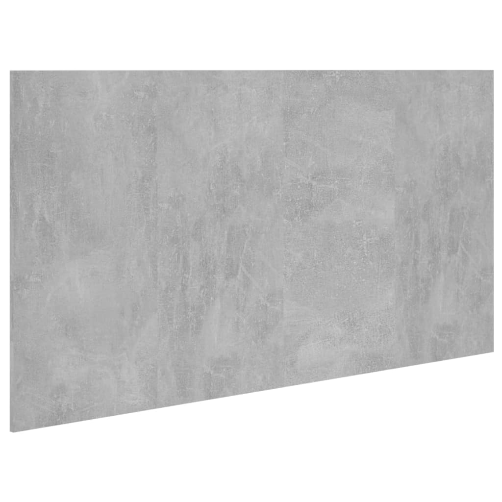 vidaXL Uzglavlje za krevet siva boja betona 160 x 1,5 x 80 cm drveno