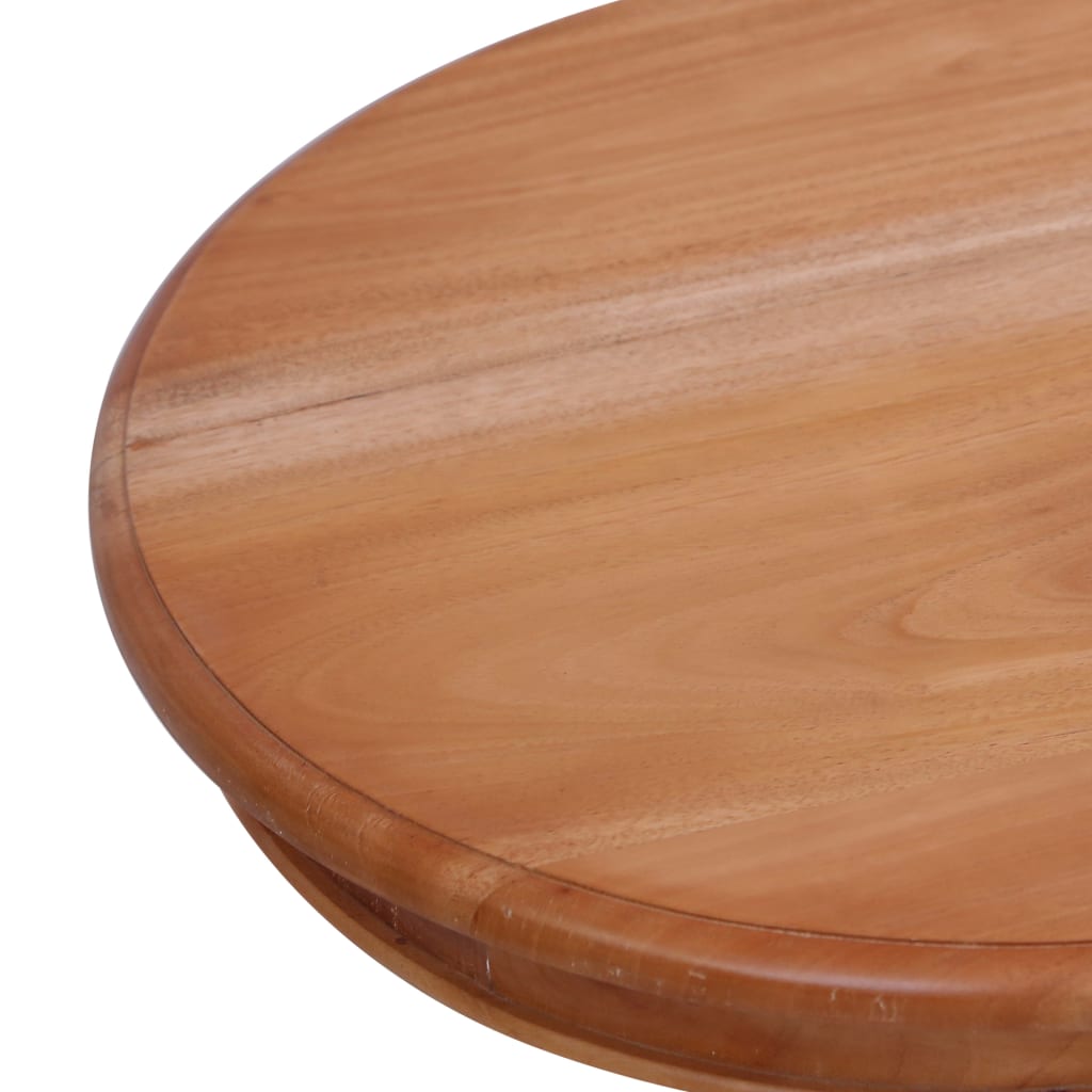 vidaXL Bočni stolić prirodna boja 50x50x65 cm masivno drvo mahagonija