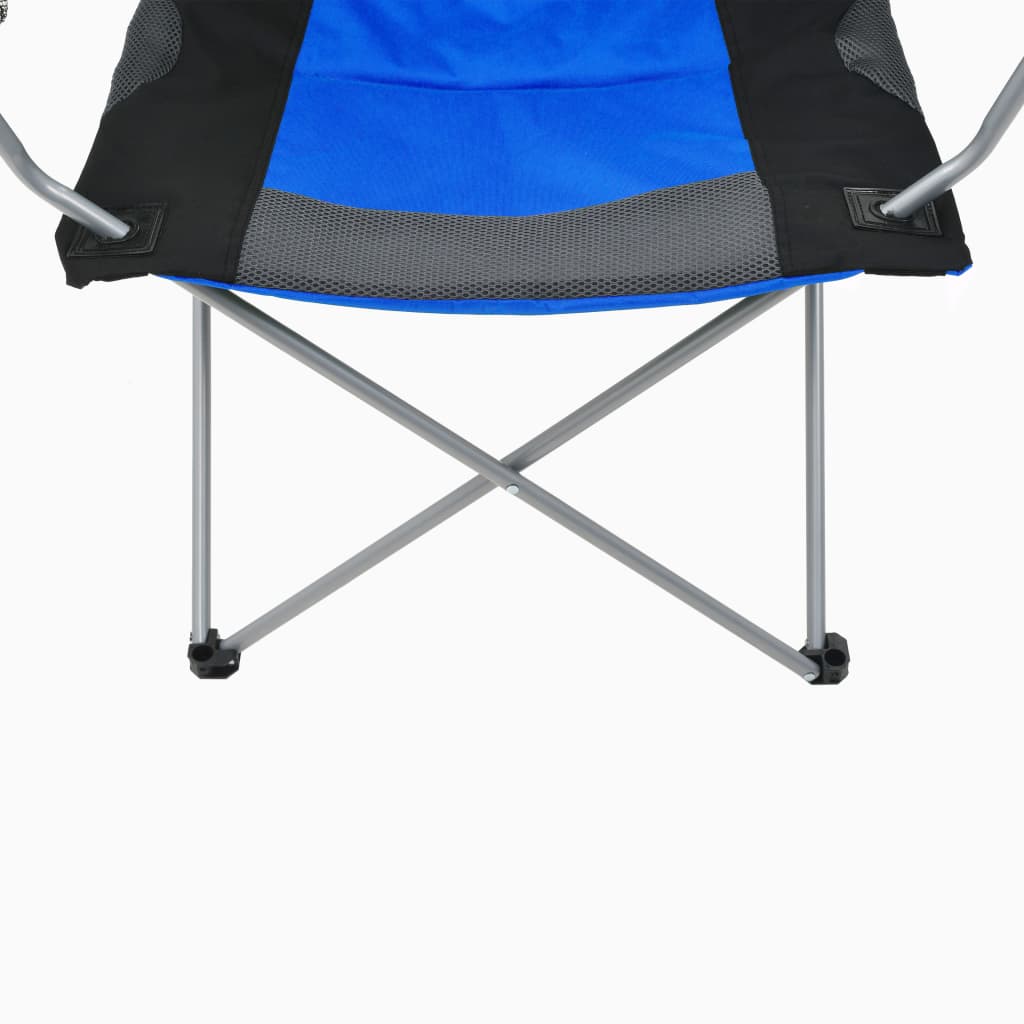 vidaXL Sklopive stolice za kampiranje 2 kom 96 x 60 x 102 cm plave
