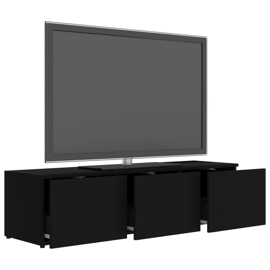 vidaXL TV ormarić crni 120 x 34 x 30 cm od iverice