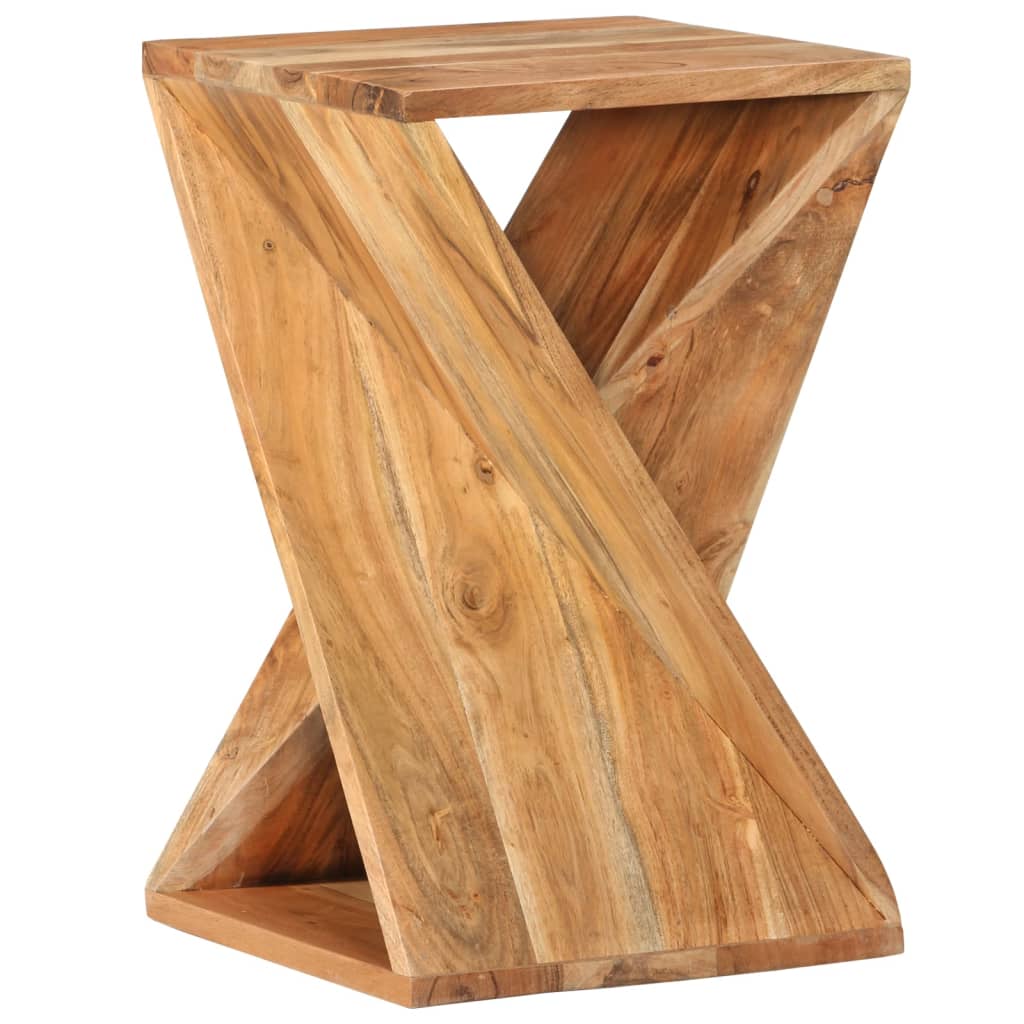 vidaXL Bočni stolić 35 x 35 x 55 cm od masivnog bagremovog drva