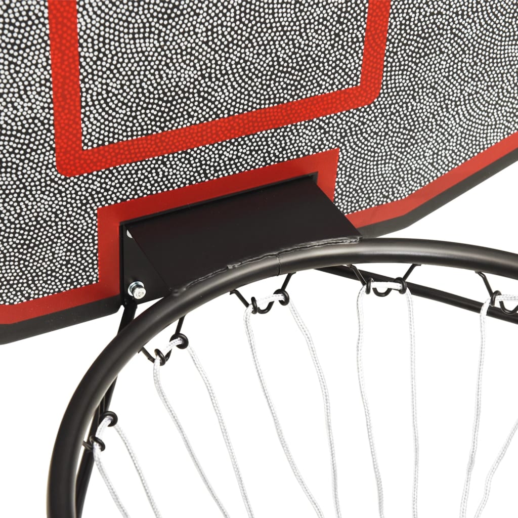 vidaXL Košarkaška ploča crna 71 x45 x 2 cm od polietilena