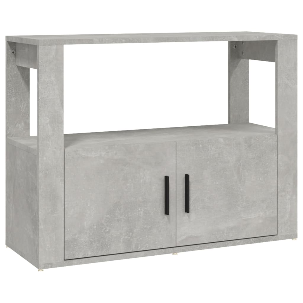vidaXL Komoda siva boja betona 80x30x60 cm od konstruiranog drva