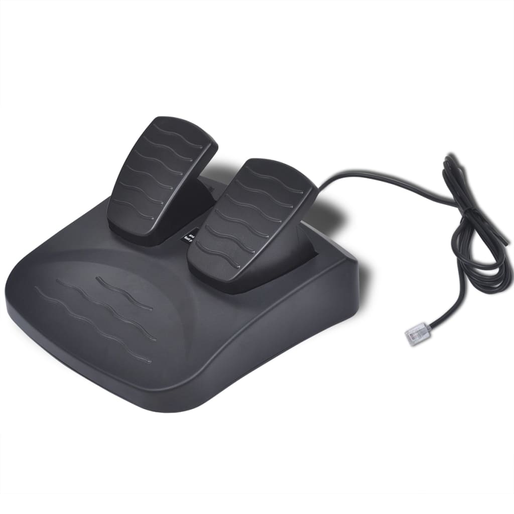 Crni Igraći volan za PS2/PS3/PC