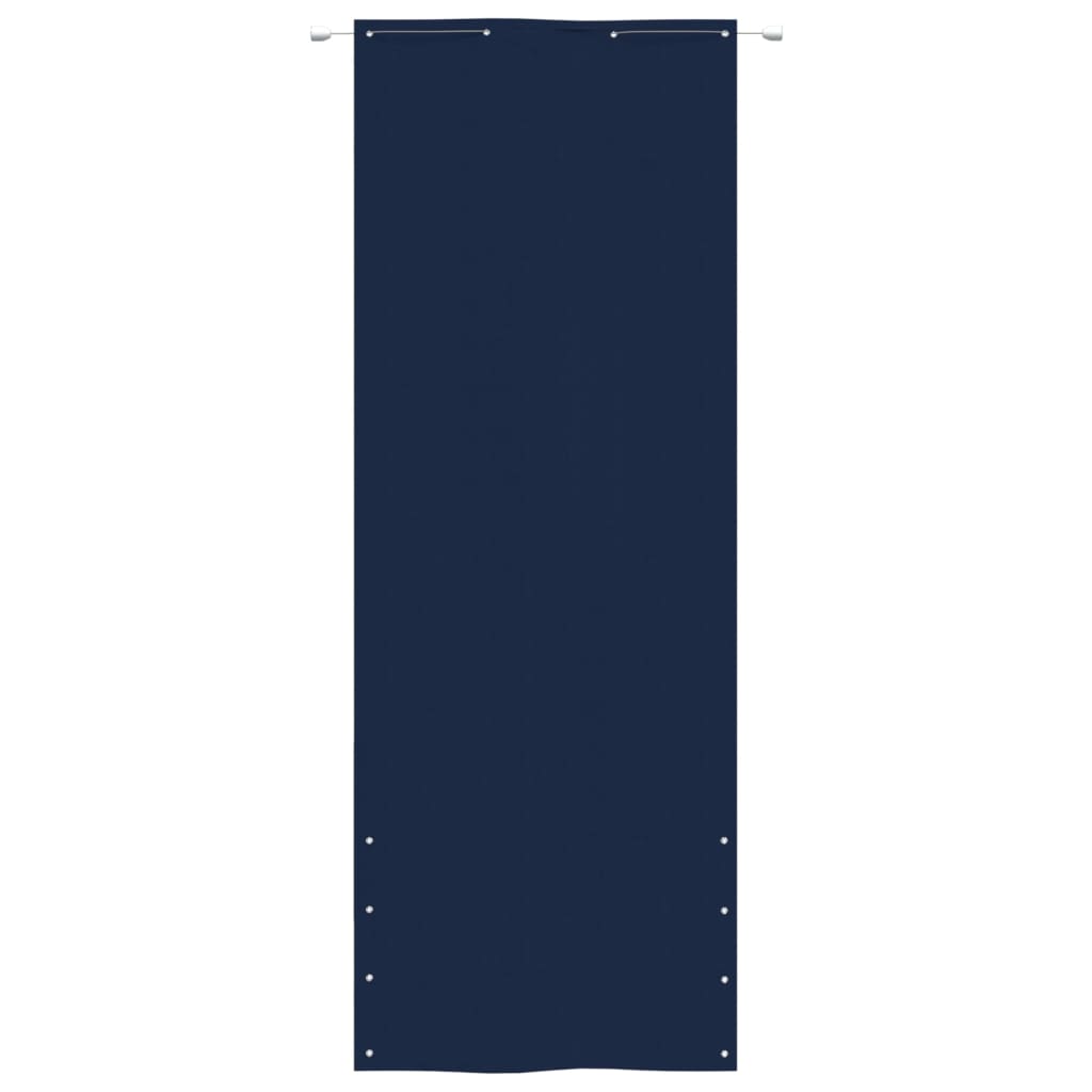 vidaXL Balkonski zastor plavi 80 x 240 cm od tkanine Oxford