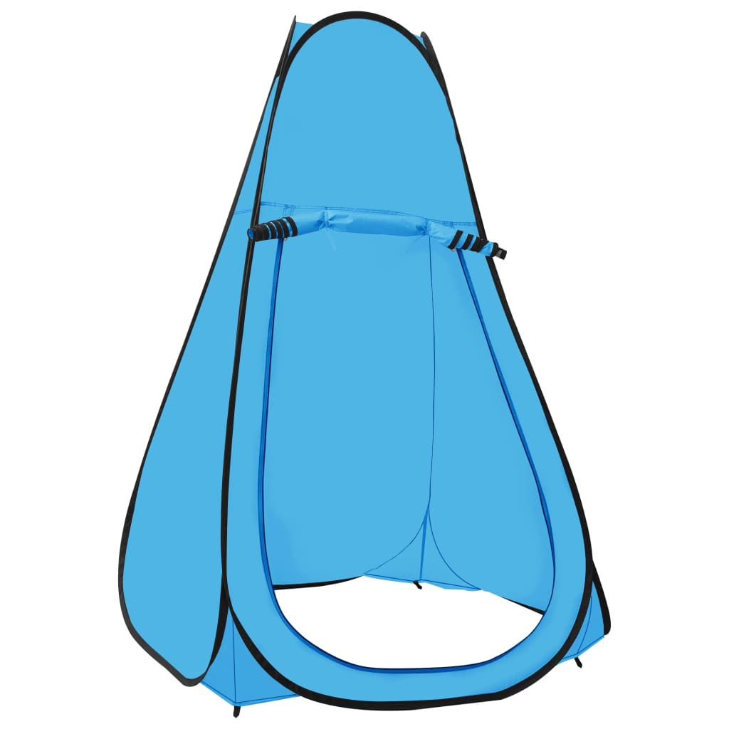 vidaXL Prigodni šator za tuširanje plavi