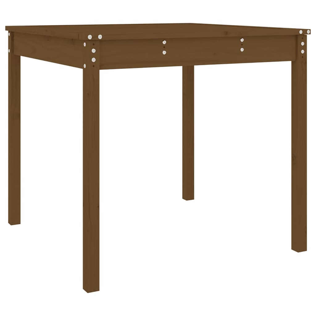 vidaXL Vrtni stol boja meda 82,5x82,5x76 cm od masivne borovine