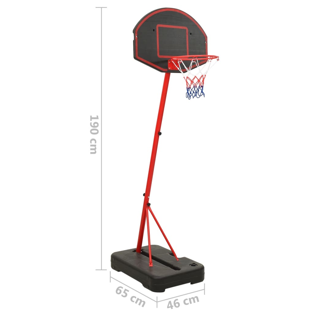 vidaXL Dječji košarkaški set za igru podesivi 190 cm