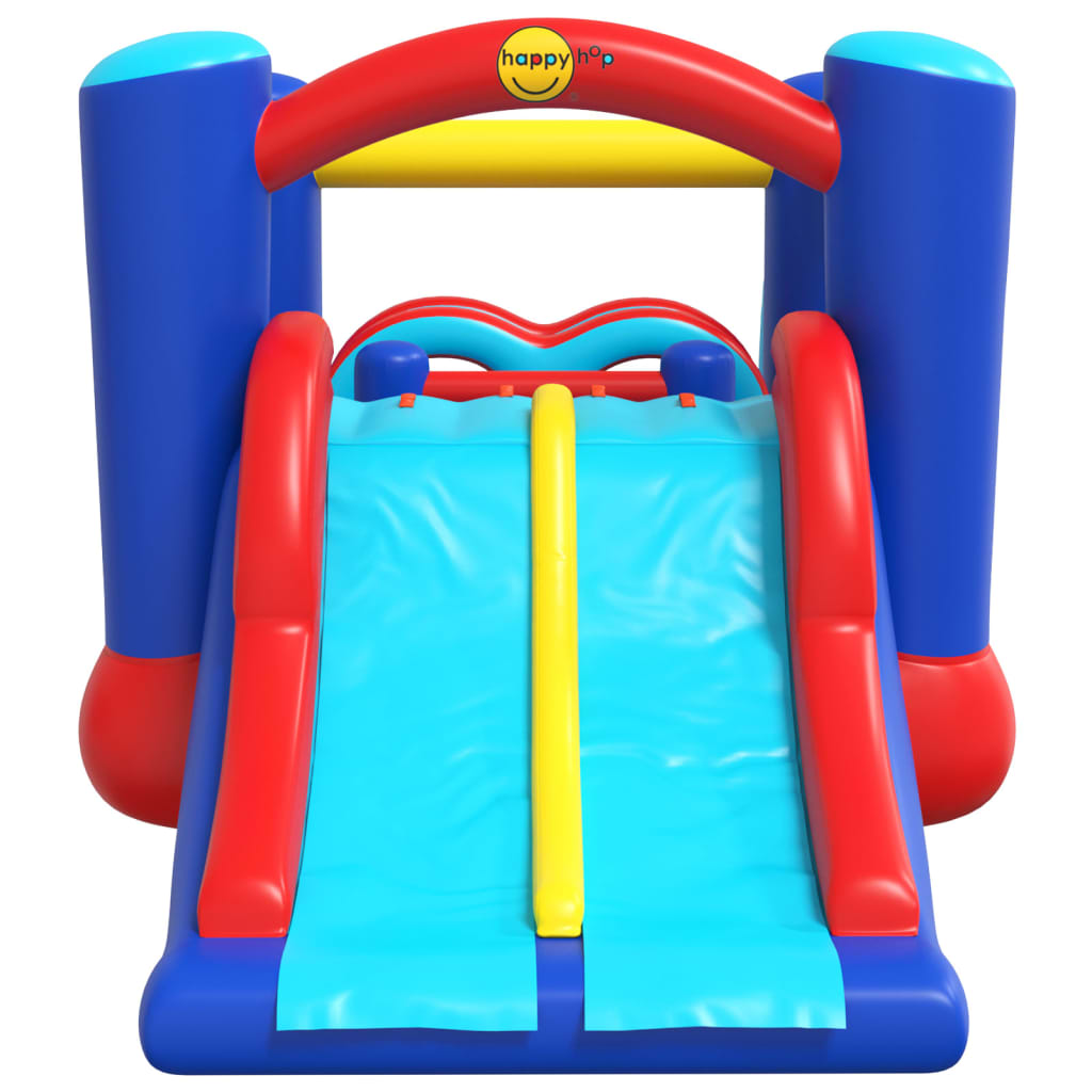 Happy Hop trampolin na napuhavanje s toboganom 529x252,5x215 cm PVC