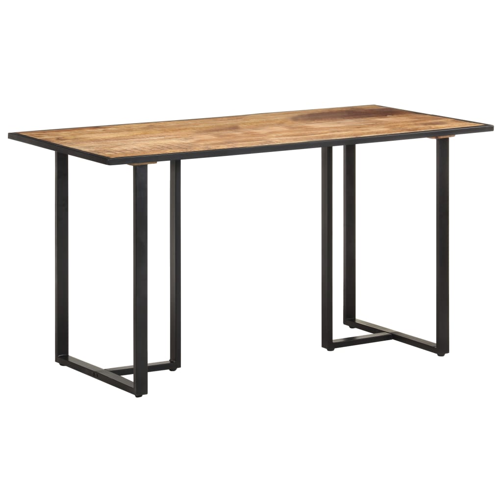 vidaXL Blagovaonski stol 140 cm od grubog drva manga
