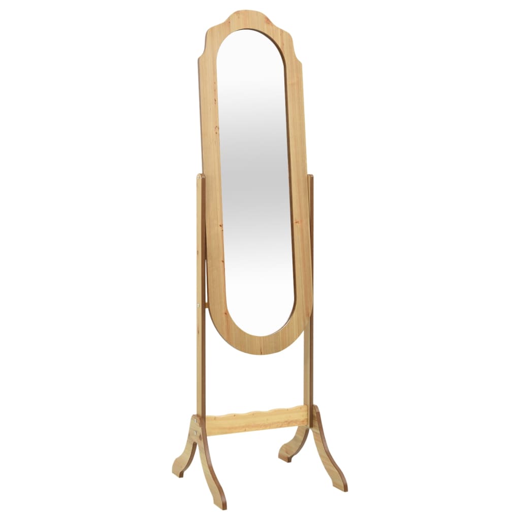 vidaXL Samostojeće ogledalo 45,5x47,5x160 cm konstruirano drvo