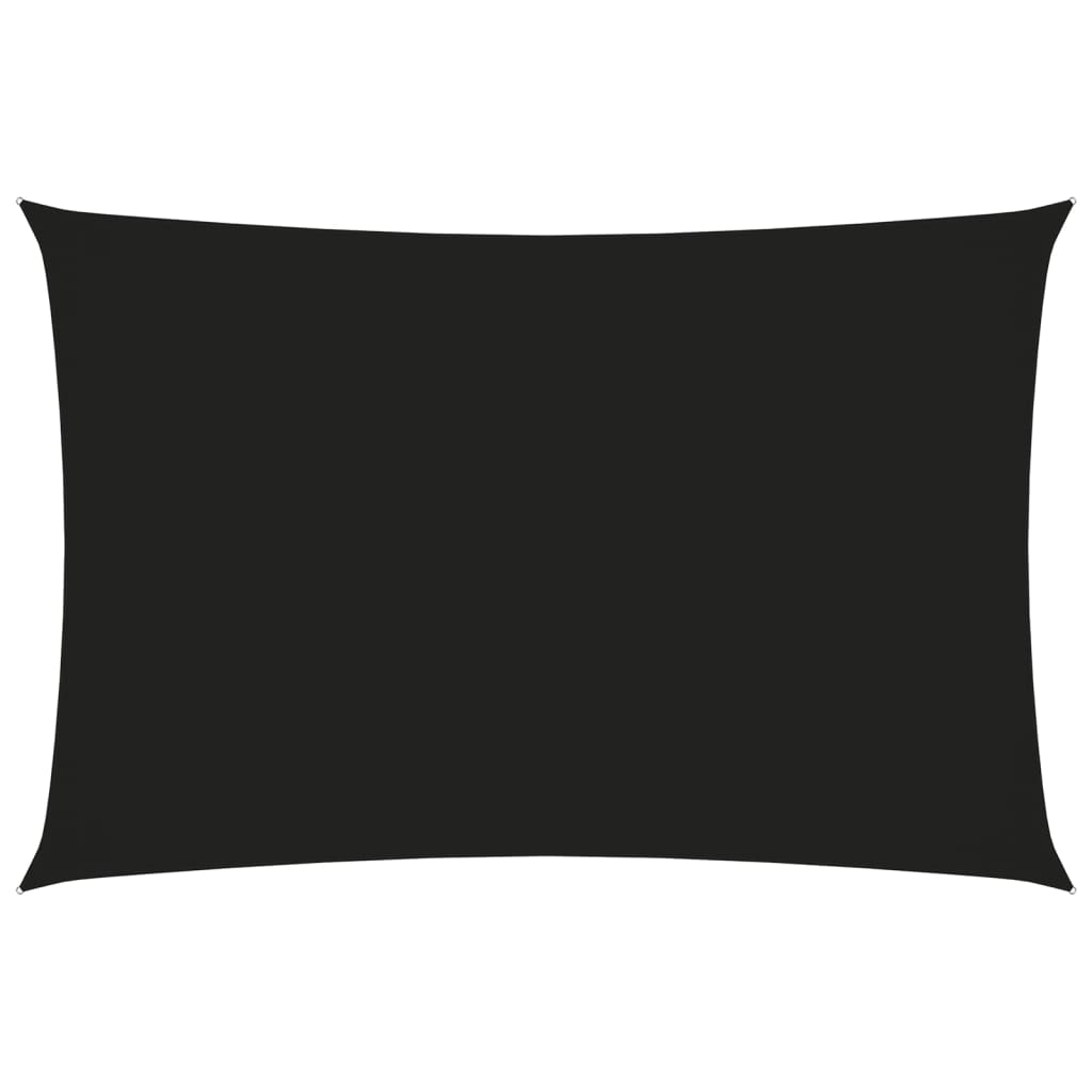 vidaXL Jedro protiv sunca od tkanine Oxford pravokutno 2 x 4,5 m crno