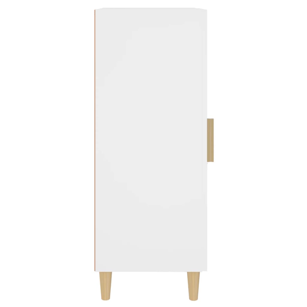 vidaXL Komoda bijela 34,5 x 34 x 90 cm od konstruiranog drva