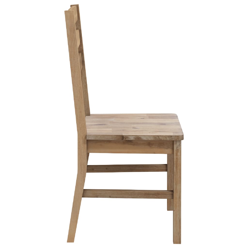 vidaXL Blagovaonske stolice 2 kom od masivnog bagremovog drva