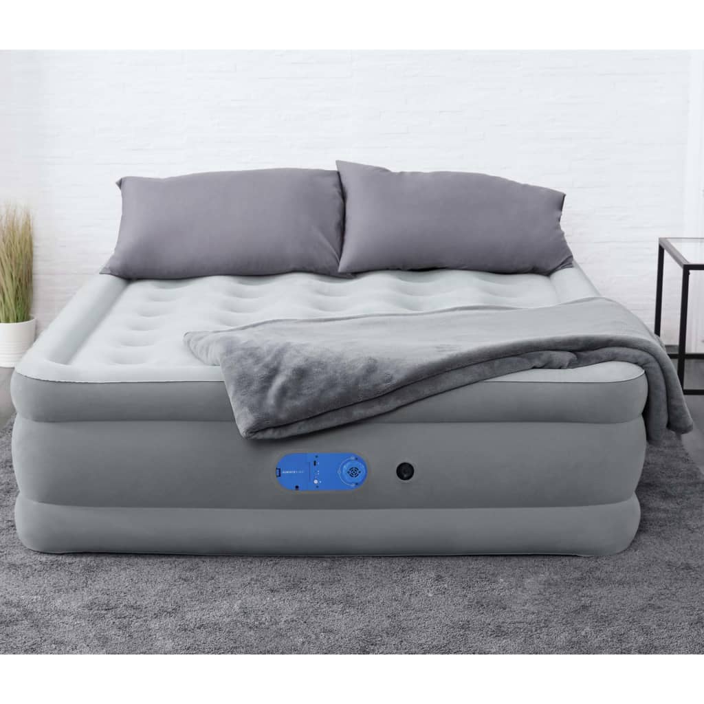 Bestway zračni krevet AlwayzAire za 2 osobe 203 x 152 x 46 cm sivi
