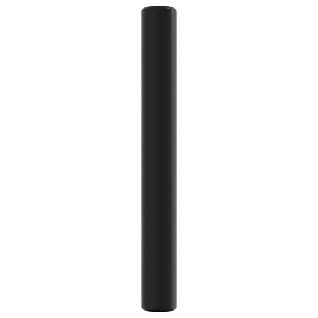 vidaXL Ručke za ormarić 10 kom crne 64 mm od nehrđajućeg čelika