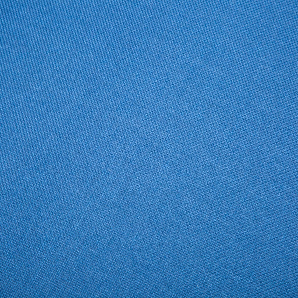 vidaXL Kutna garnitura presvučena tkaninom 171,5x138x81,5 cm plava