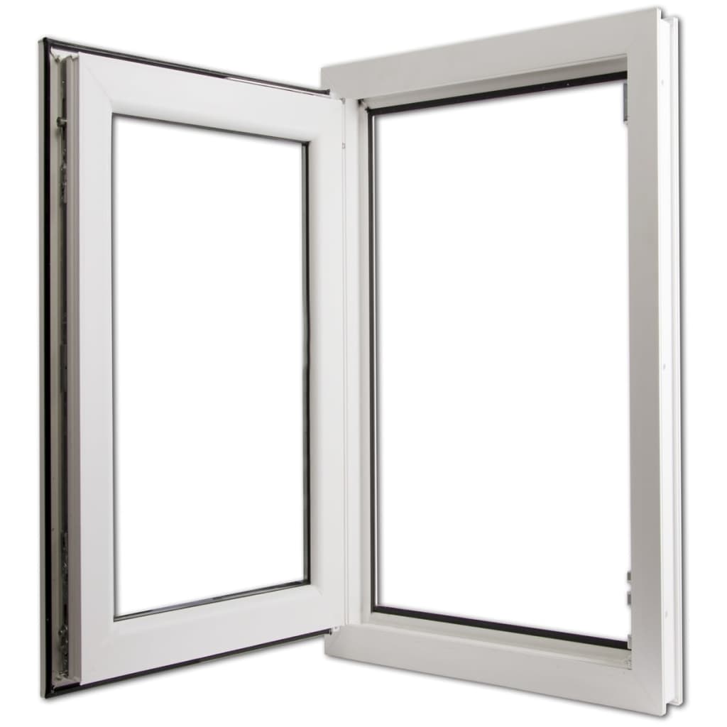 PVC prozor s ručicom na lijevoj strani 1000 x 500 mm "nagni i okreni"