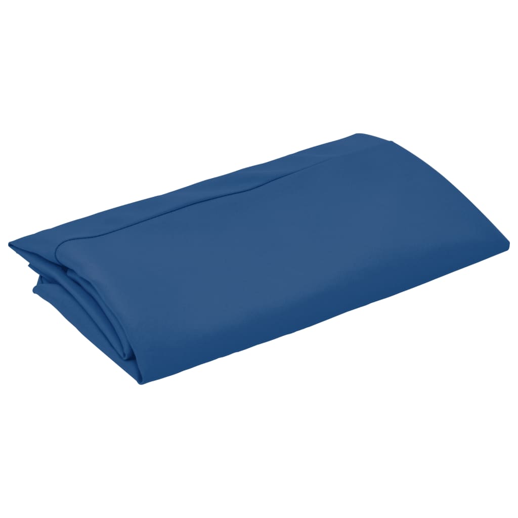 vidaXL Zamjenska tkanina za konzolni suncobran 350 cm azurno plava