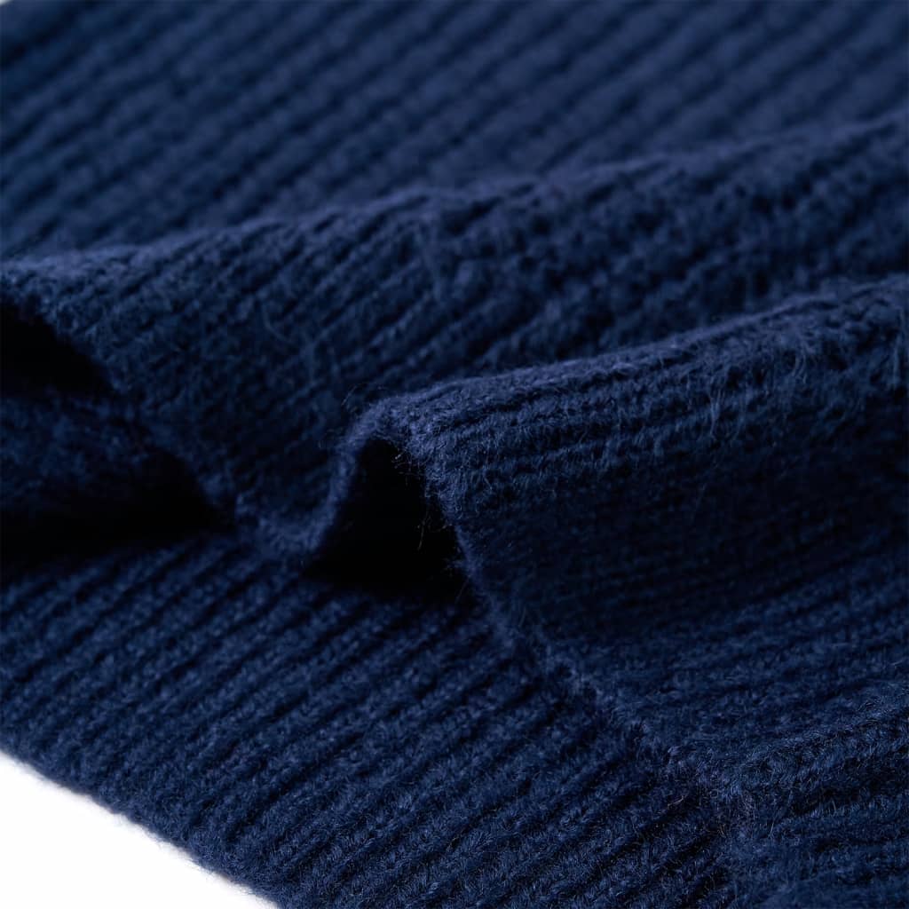 Dječji džemper pleteni modri 92