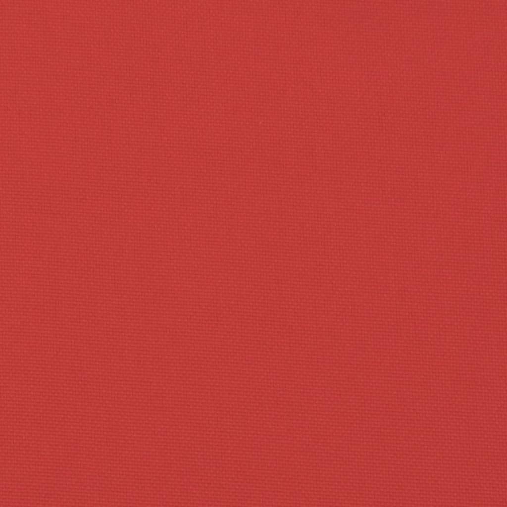 vidaXL Jastuci za palete crveni od tkanine