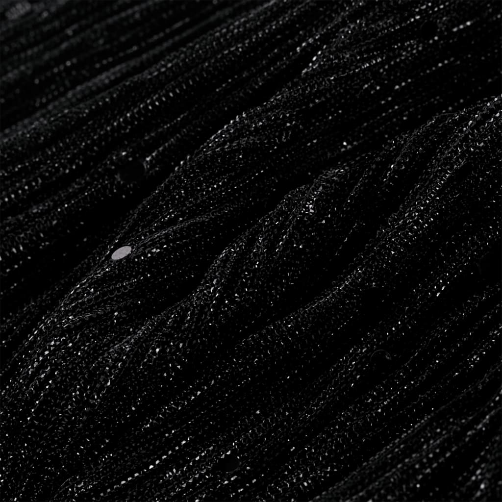 Dječja haljina dugih rukava crna 92