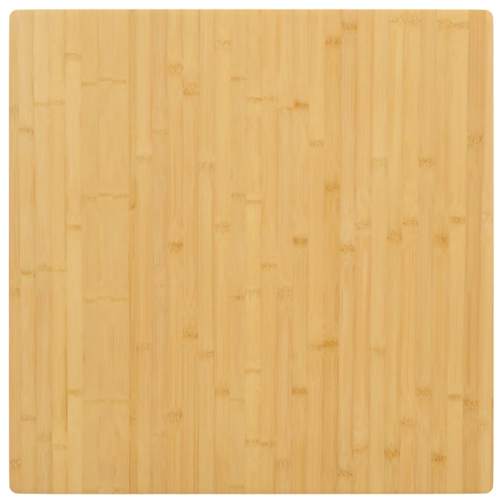 vidaXL Stolna ploča 80 x 80 x 2,5 cm od bambusa