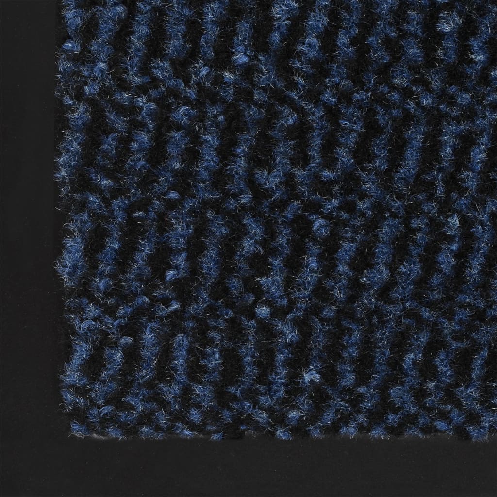vidaXL Čupavi otirač 60 x 180 cm plavi