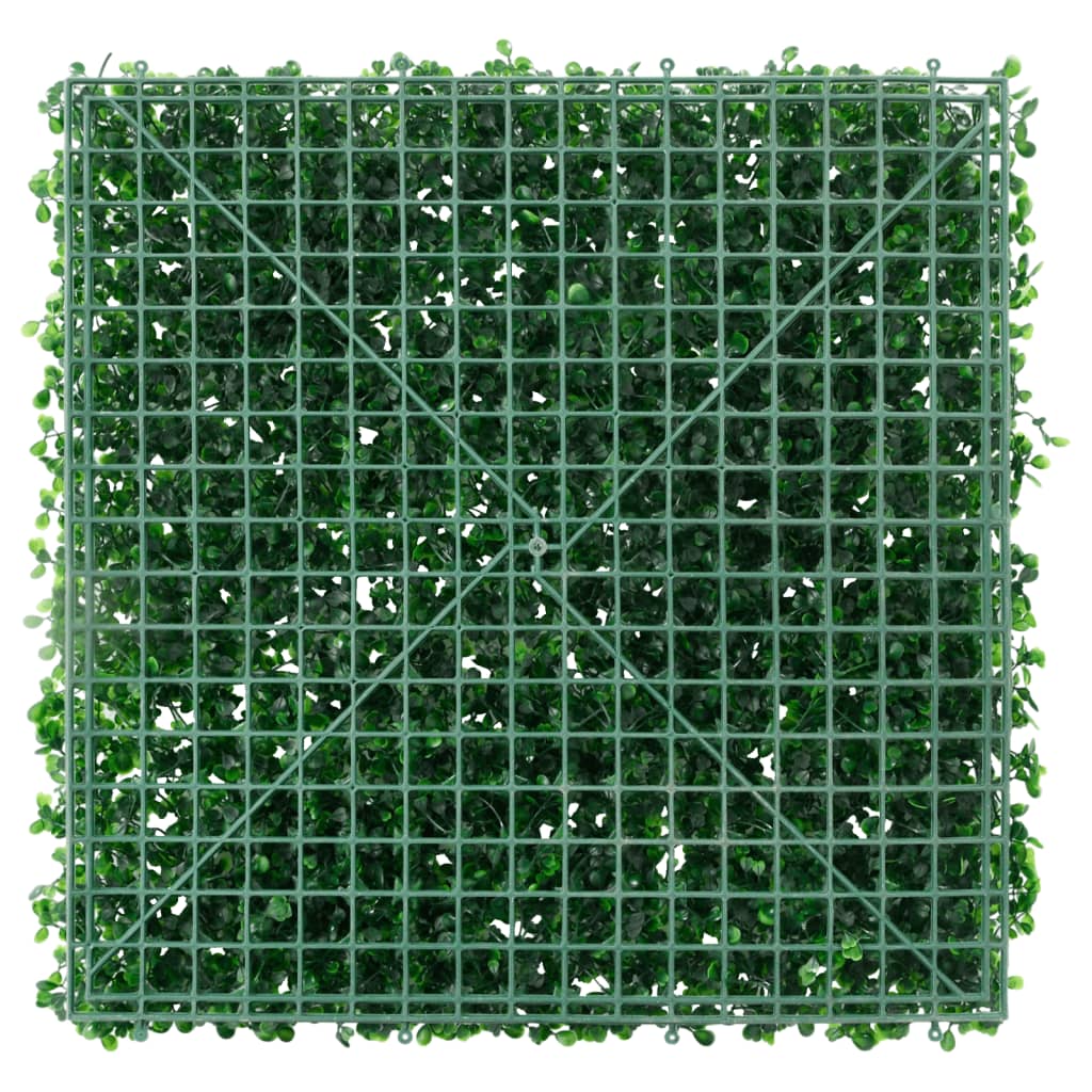 vidaXL Ograda od umjetnog lišća 6 kom zelena 50 x 50 cm