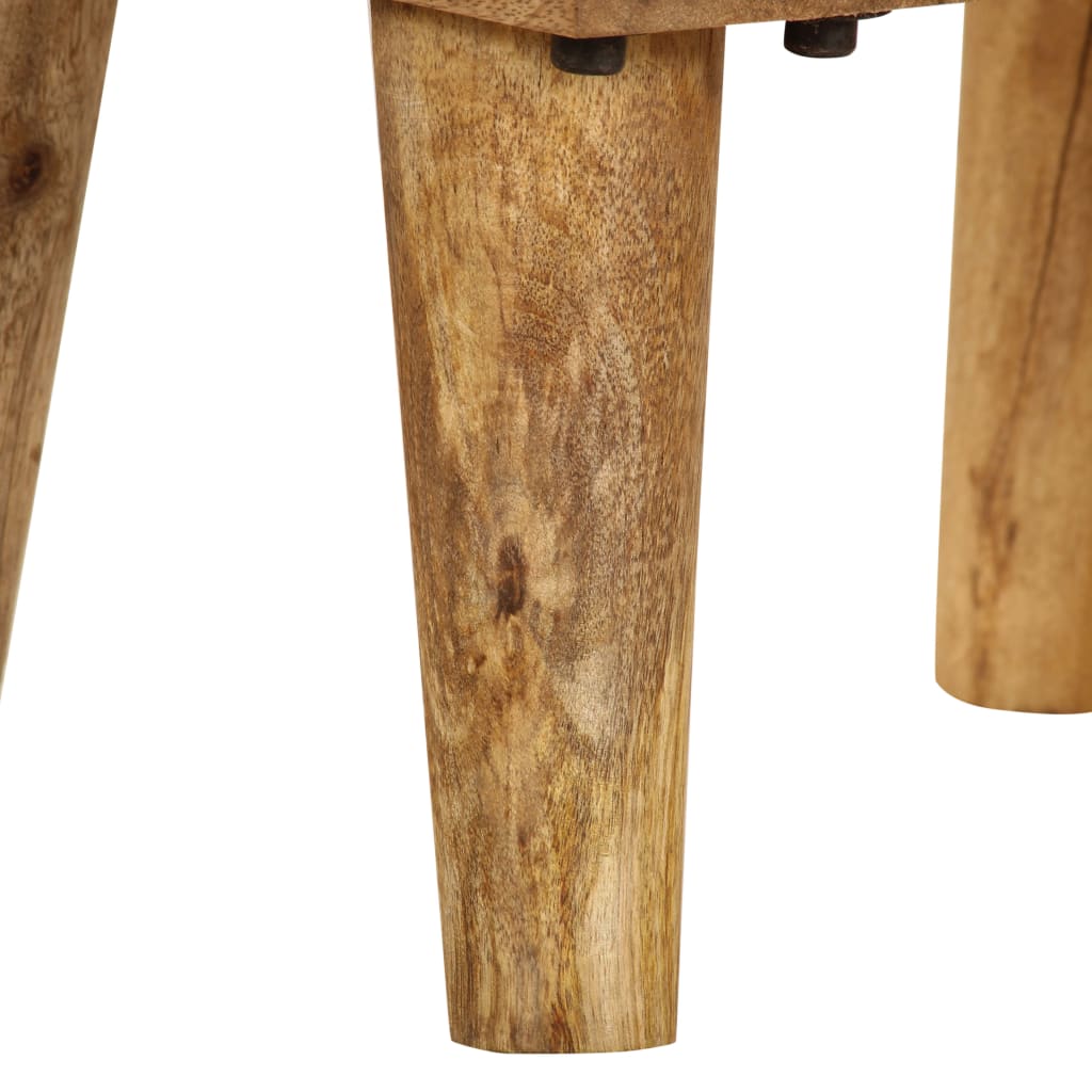 vidaXL Noćni ormarić od masivnog drva manga 40 x 30 x 59,5 cm