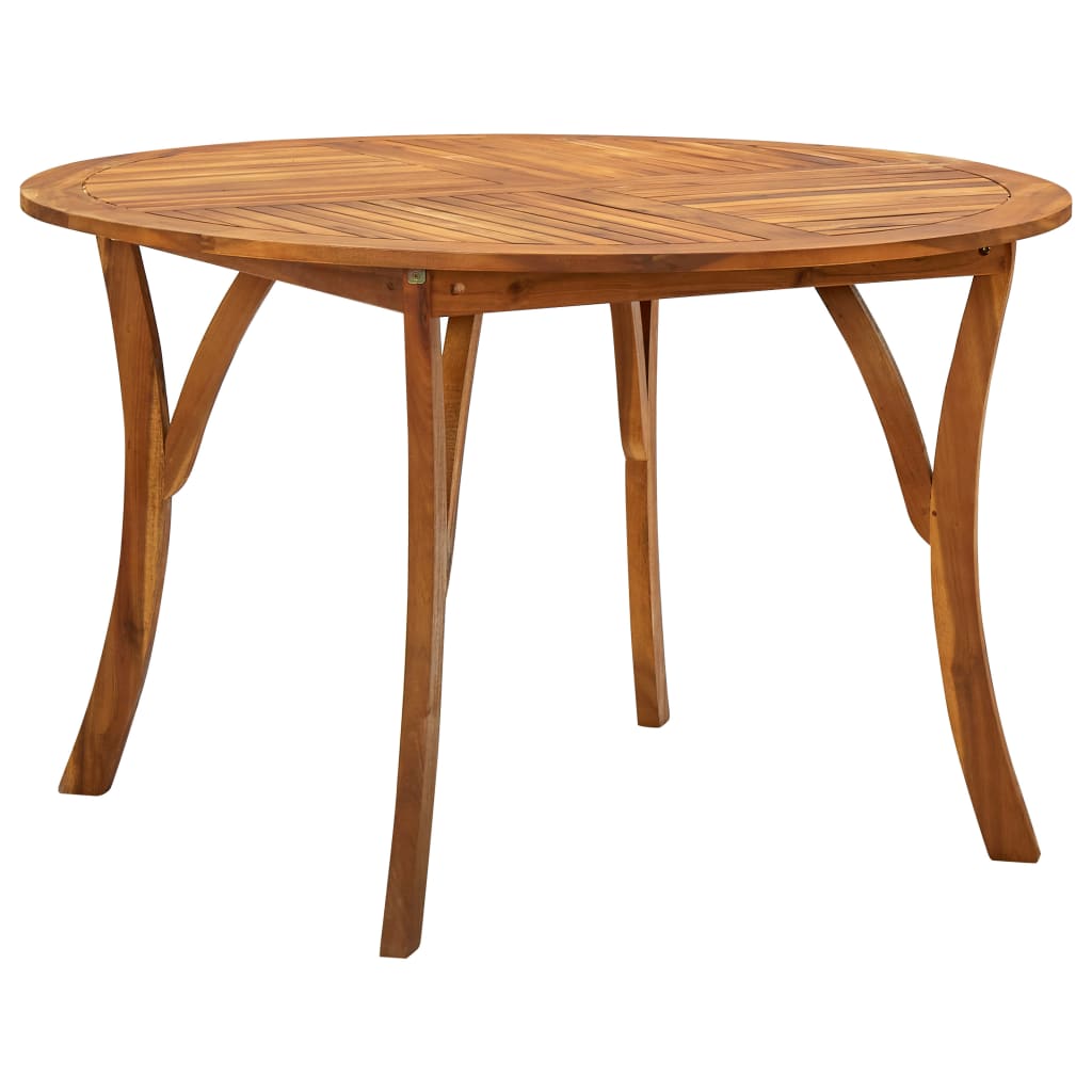 vidaXL Vrtni stol Ø 120 cm od masivnog bagremovog drva
