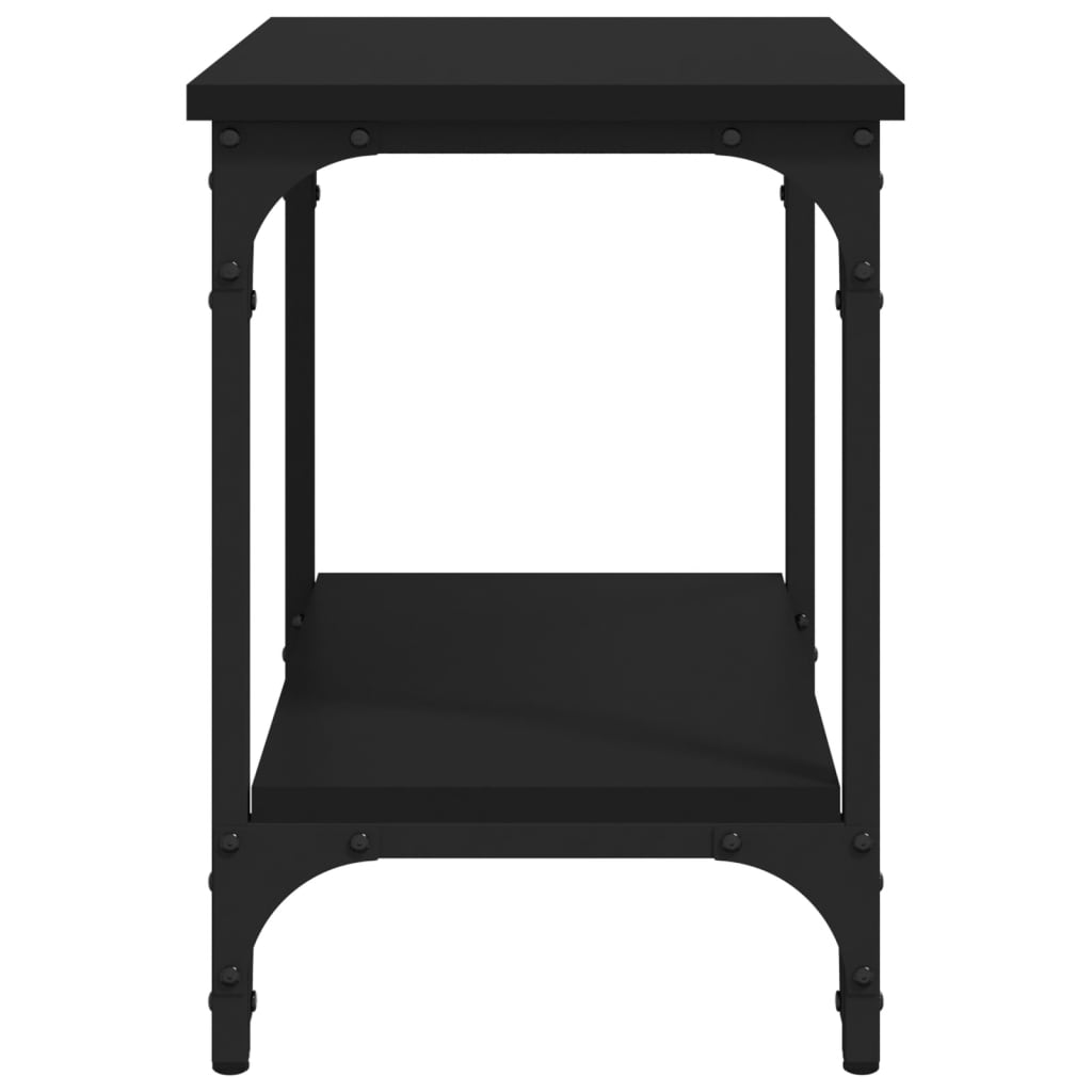 vidaXL Bočni stolić crni 40 x 30 x 42 cm od konstruiranog drva