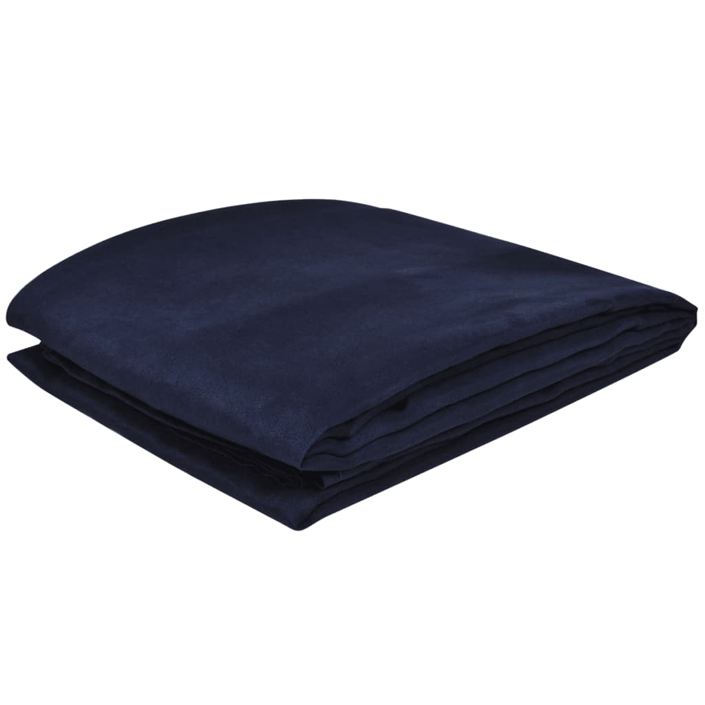Prekrivač za Kauč Mikro-fiber Tamno Plavo 270 x 350 cm