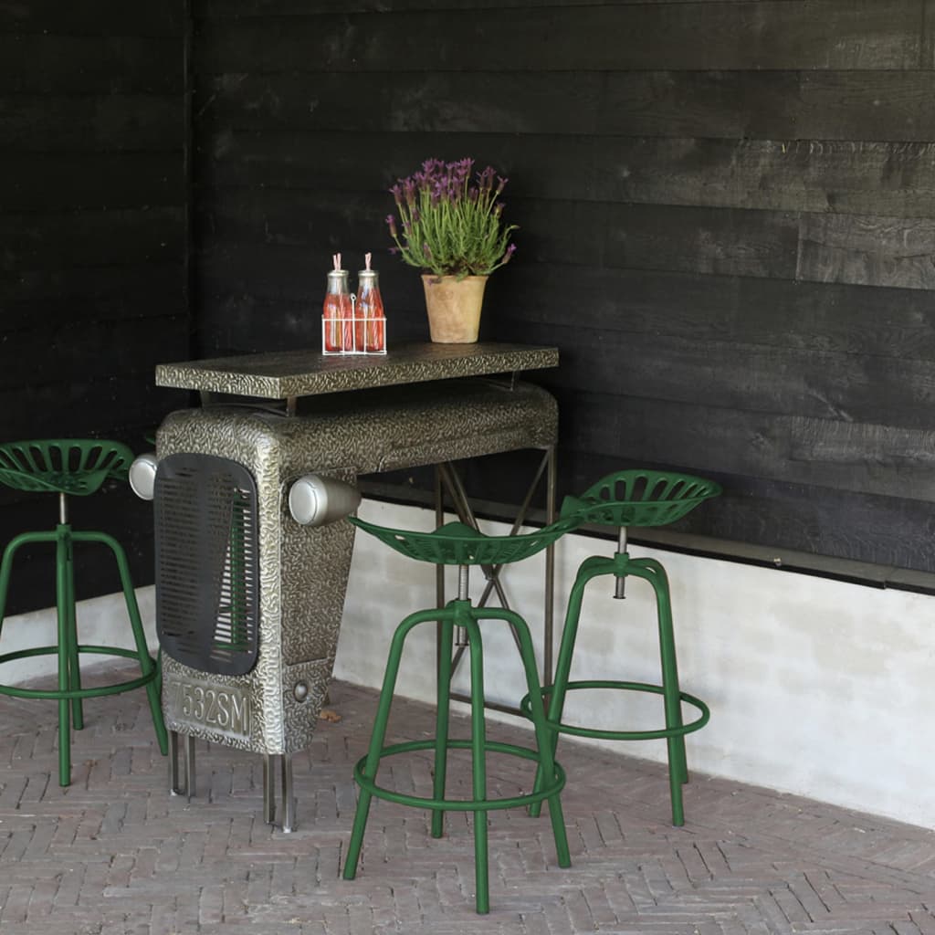Esschert Design barska stolica s dizajnom traktora zelena