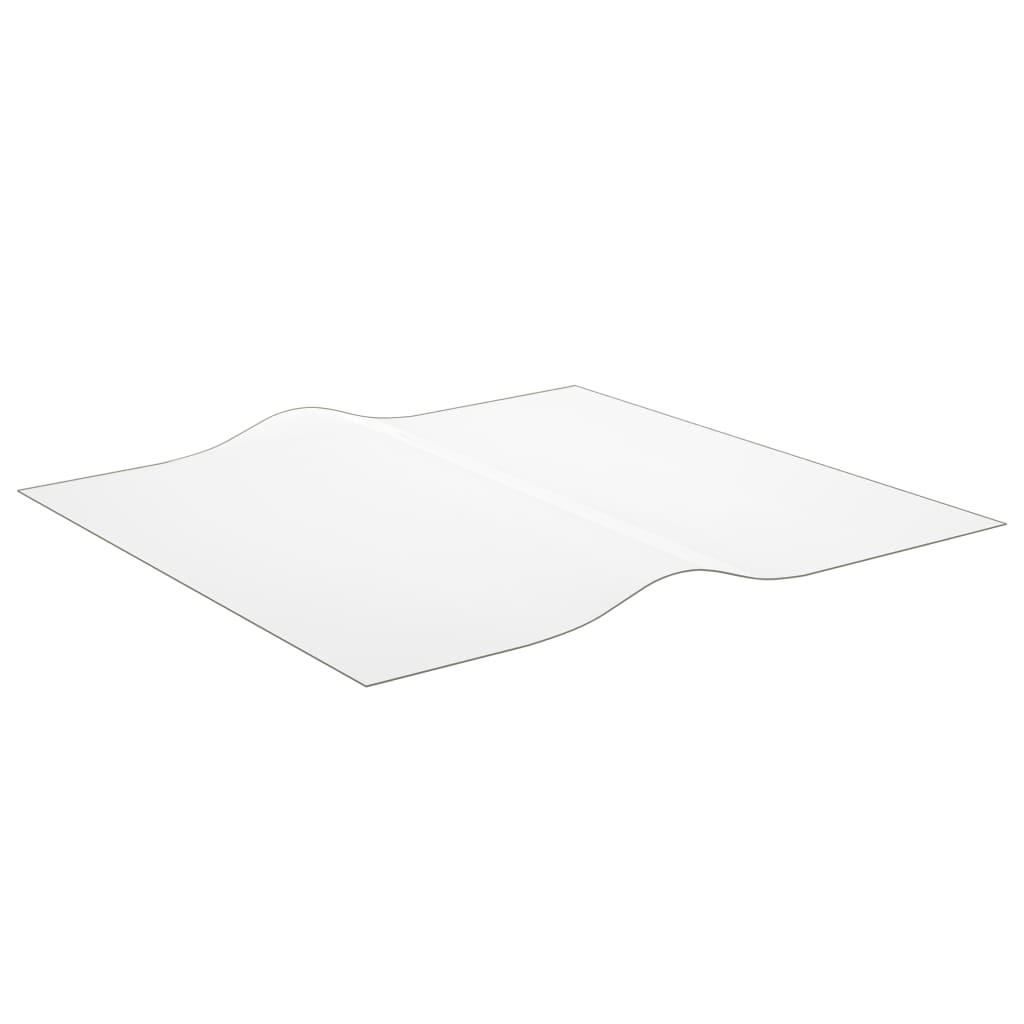 vidaXL Zaštita za stol prozirna 80x80 cm 1,6 mm PVC