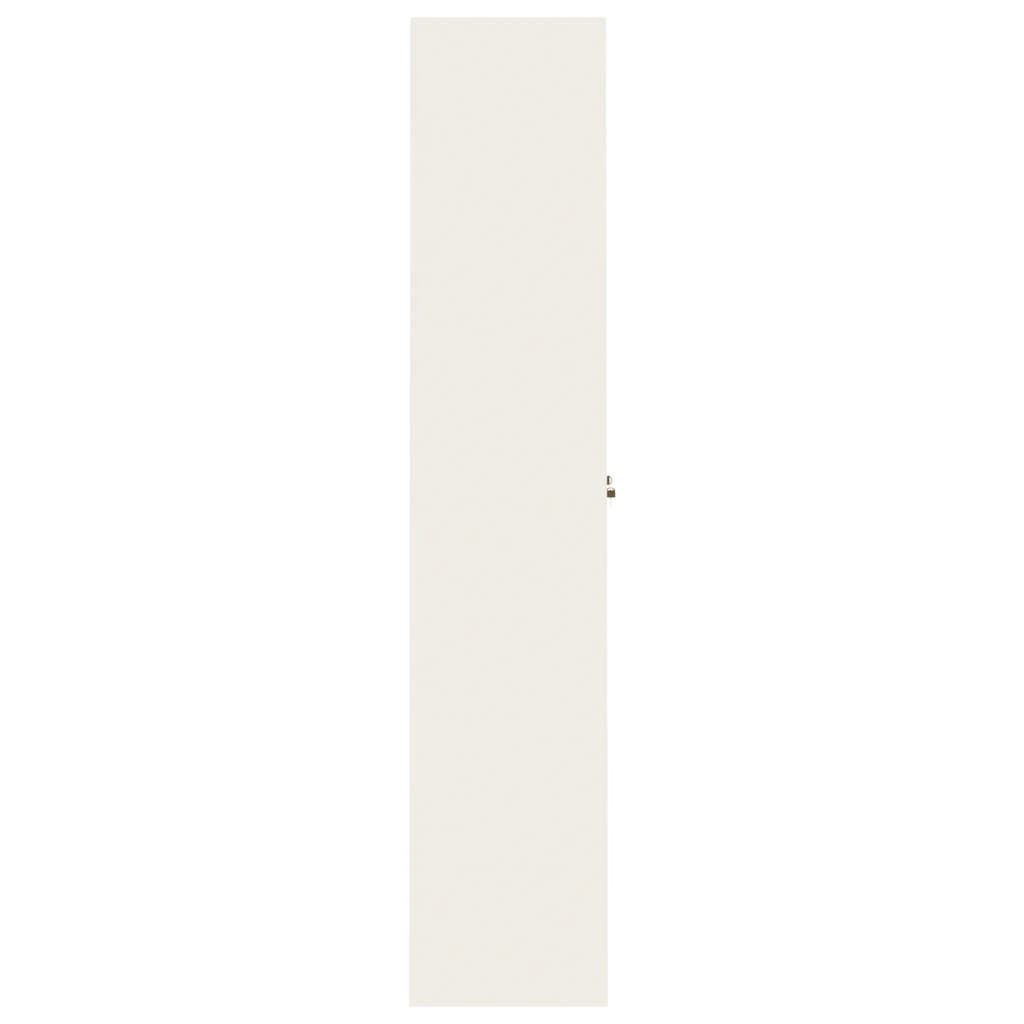vidaXL Ormarić za spise bijeli 90 x 40 x 200 cm čelični