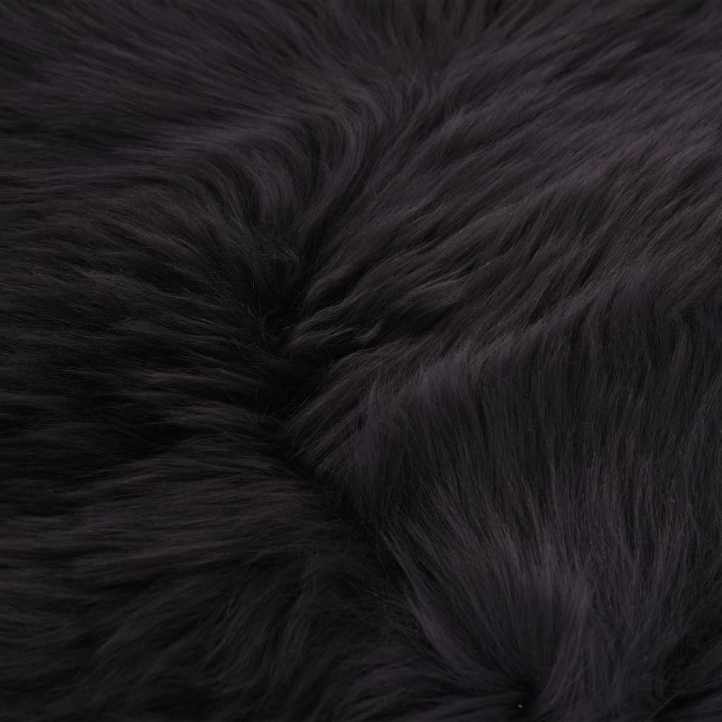 vidaXL Tepih od ovčje kože 60 x 90 cm tamnosivi