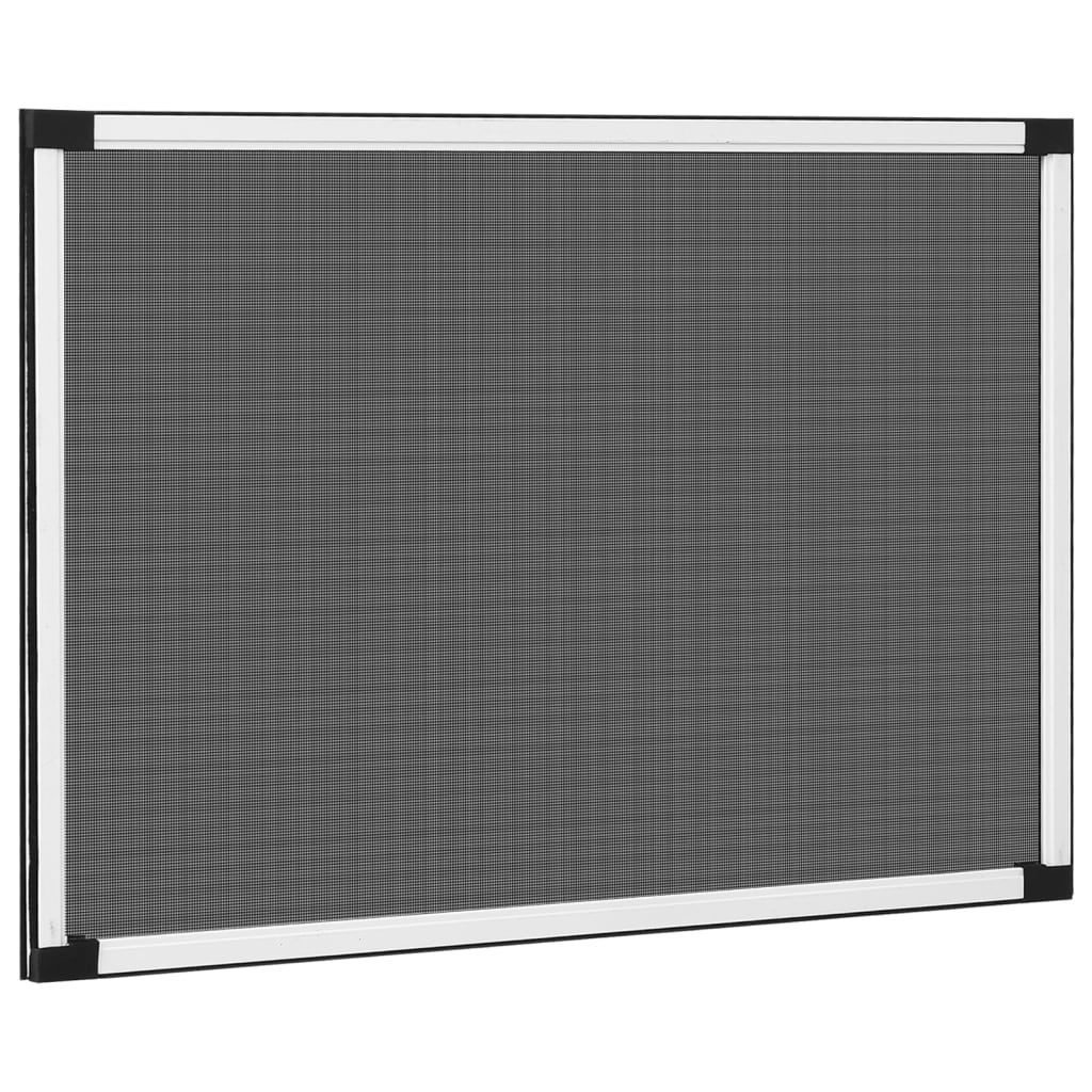 vidaXL Proširivi zaslon protiv insekata bijeli (75 - 143) x 50 cm