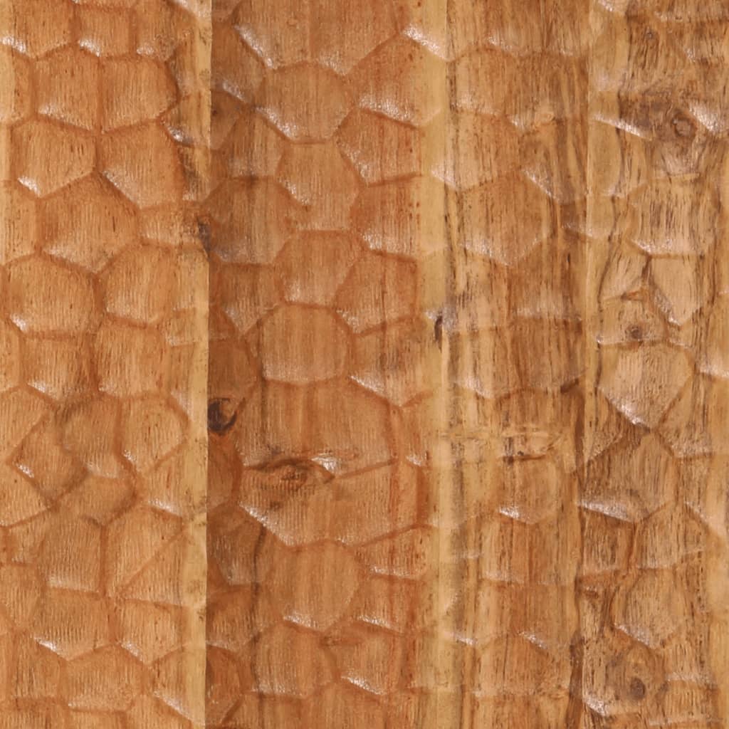 vidaXL 4-dijelni set kupaonskog ormarića od masivnog bagremovog drva