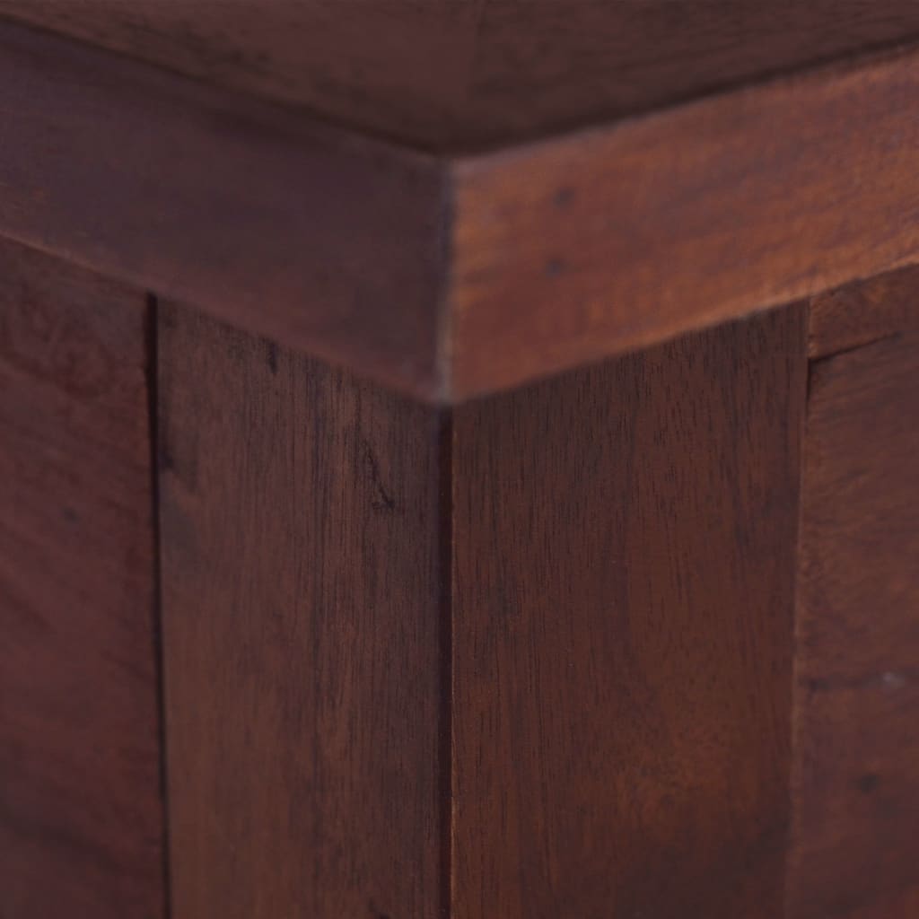 vidaXL Stolić za kavu klasični smeđi 100x50x30 cm od drva mahagonija