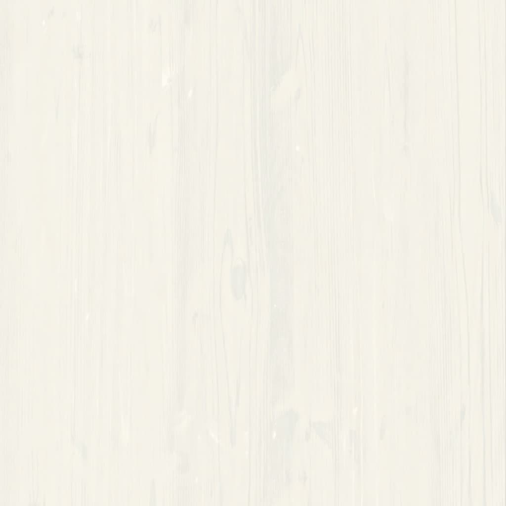 vidaXL Regal za knjige VIGO bijeli 85x35x170 cm od masivne borovine