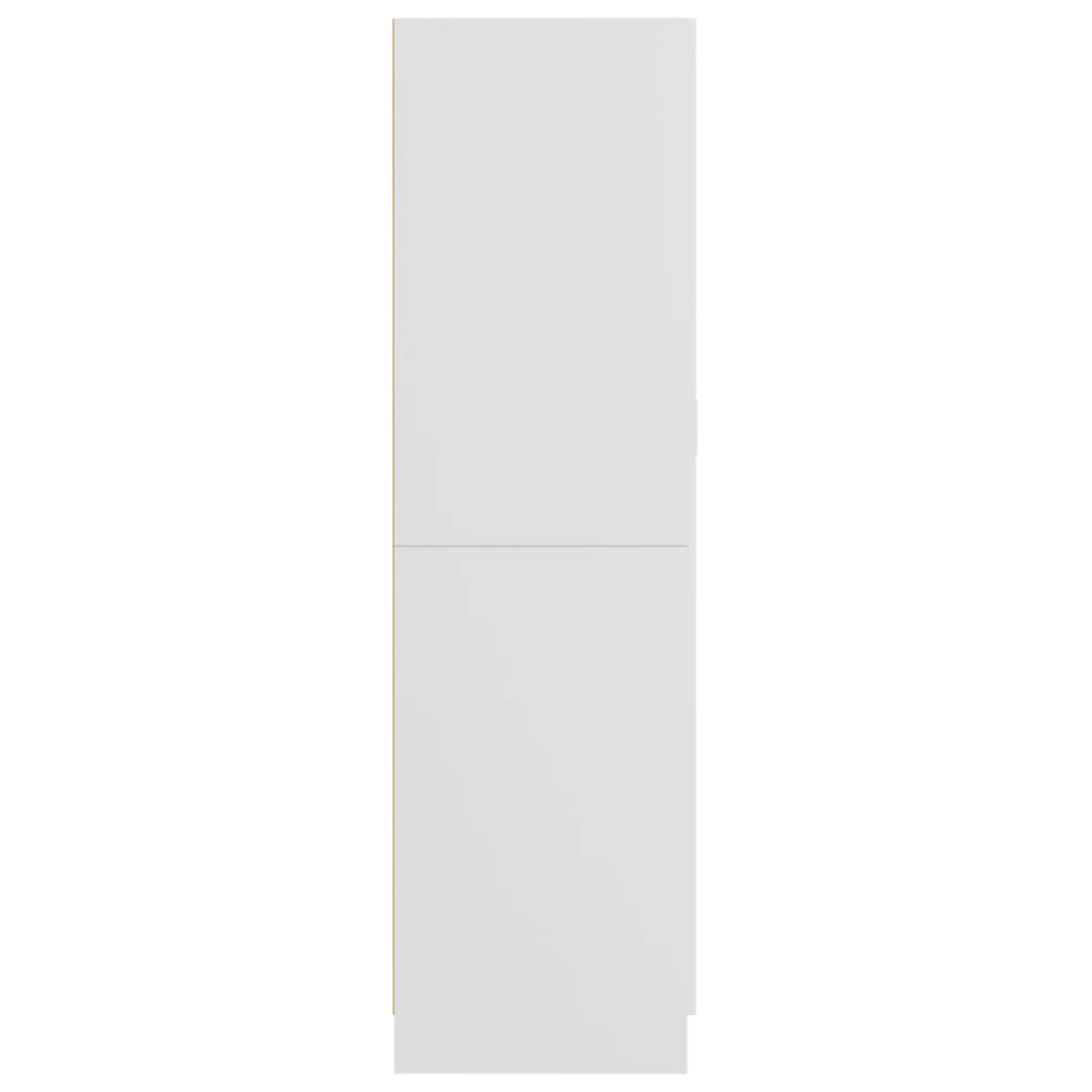 vidaXL Ormar bijeli 82,5 x 51,5 x 180 cm konstruirano drvo
