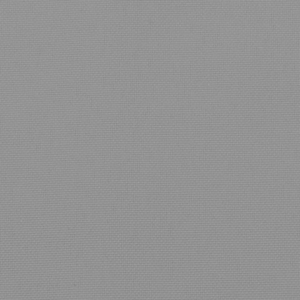 vidaXL Jastuk za otoman od paleta sivi od tkanine