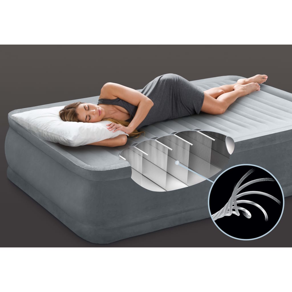 Intex zračni krevet Dura-Beam Deluxe Comfort Plush bračni 99x191x46 cm