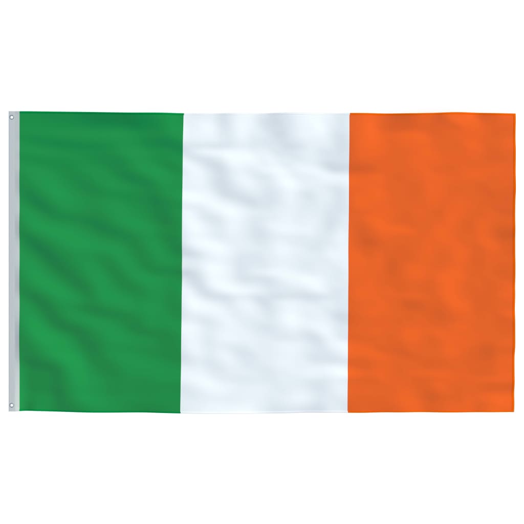 vidaXL Irska zastava 90 x 150 cm