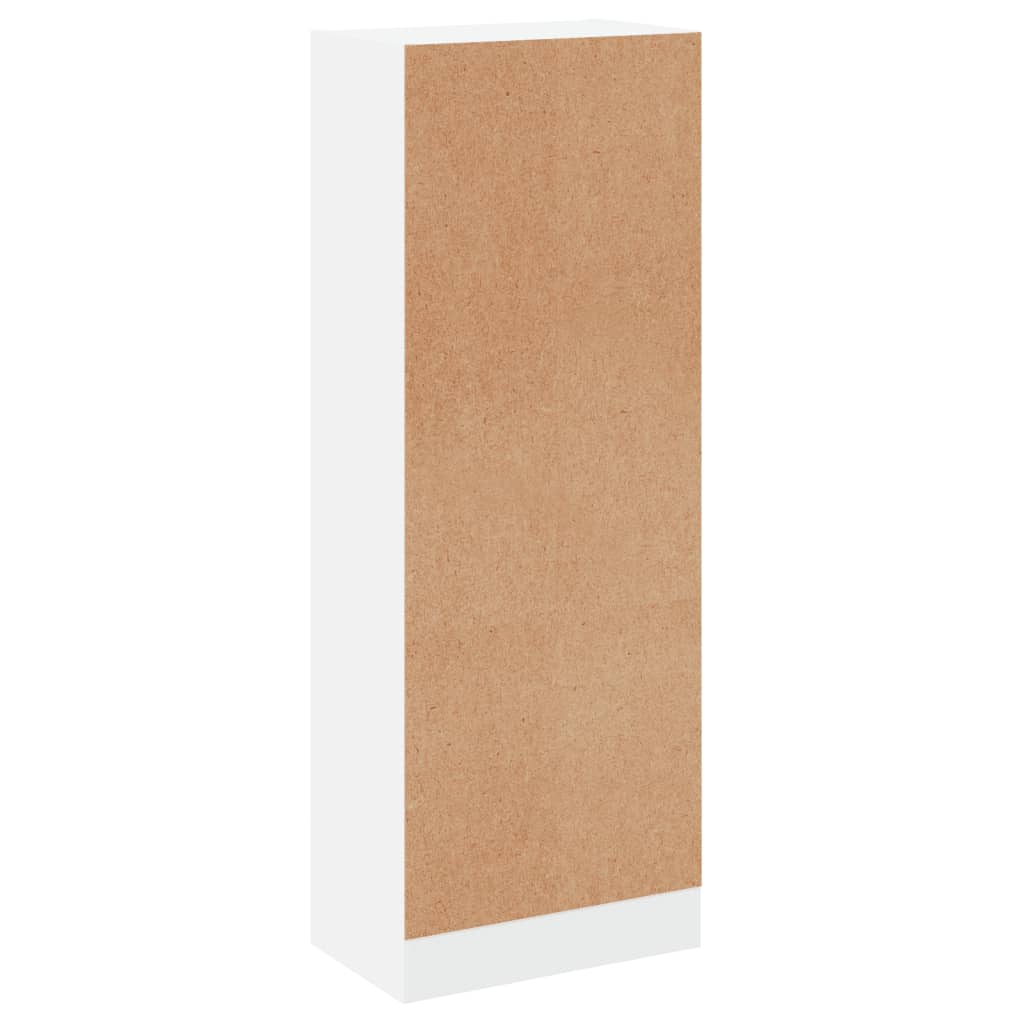 vidaXL Ormarić za knjige s 3 razine bijeli 40 x 24 x 108 cm drveni